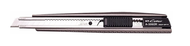 NT Cutter A-300GR - 9mm Stainless Steel Channel Auto-Lock Retractable Knife, Aluminum Die Cast Handle
