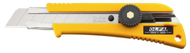 OLFA L2 - 18mm Classic Heavy-Duty Utility Knife with Rubber Inset