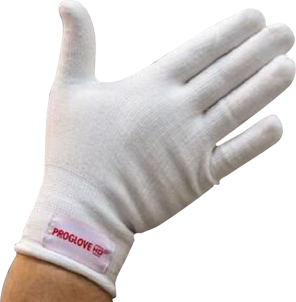 ProSeries ProGlove - Heavy Duty Low Friction White Wrap Glove - Size Medium