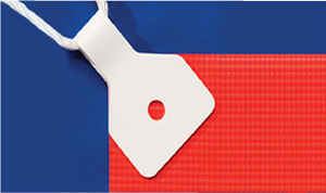 Banner Ups® - Adhesive Grommet Tabs 100 PCS/PKG