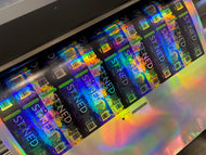 FDC 3400 Lumina Holographic Printable Adhesive Film