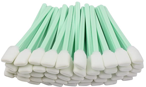 Foam Swabs - 50/pack for Solvent Cleaning 5"