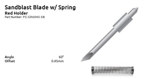 Precision Carbide - Graphtec Blade with Spring
