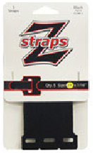 Z Straps - Velcro Media Strap 23" Black - 10/Pack