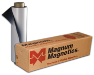 Magnum Magnetics - Matte White Flexible Vehicle Magnetic .030 mil