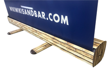 Load image into Gallery viewer, Banner Stand - Roll Up 33&quot; Wide x 78&quot; High
