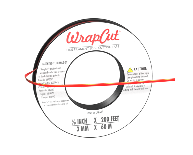 WrapCut® - Fine Filament Edge Cutting Tape