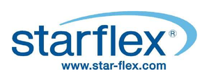 STARFLEX - Anti-Curl Retractable Banner, PET Film, Gray Back, Satin Finish