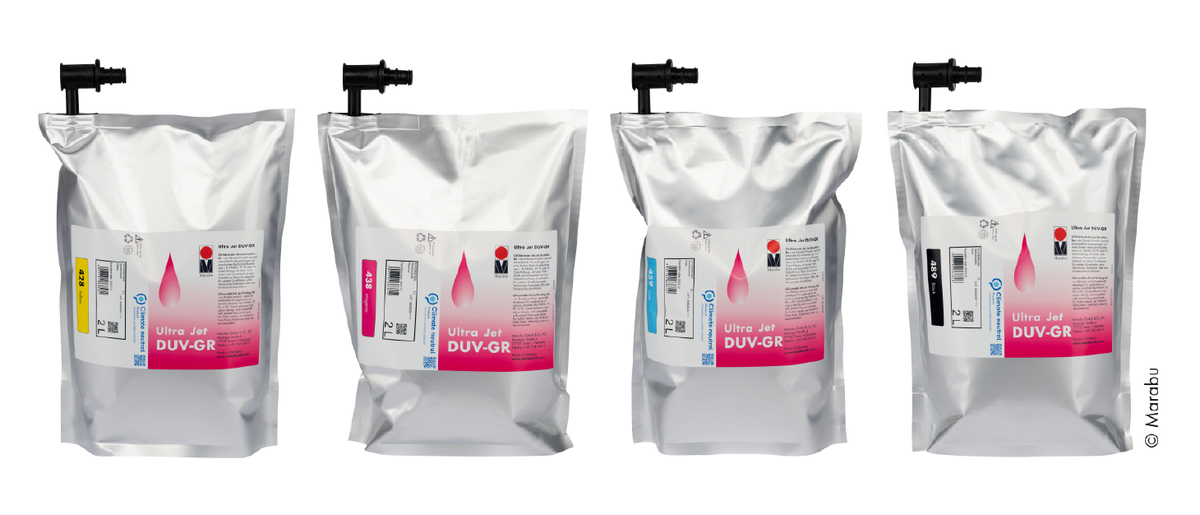 Jet Ink Marabu DUV-GR UV-curable Ultra Jet Ink for Fuji Acuity Printers ...
