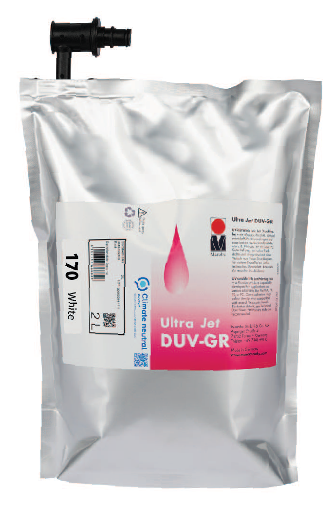 Marabu DUV-GR UV-curable Ultra Jet Ink for Fuji Acuity Printers
