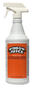 Window Juice - Application Fluid, Quart Spray Bottle